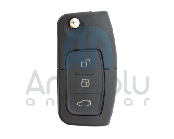 4166 | Ford Focus 2 Fiesta Mondeo Sustalı Kumanda 433 MHz 3 Buton 4D63 80 bit çipli