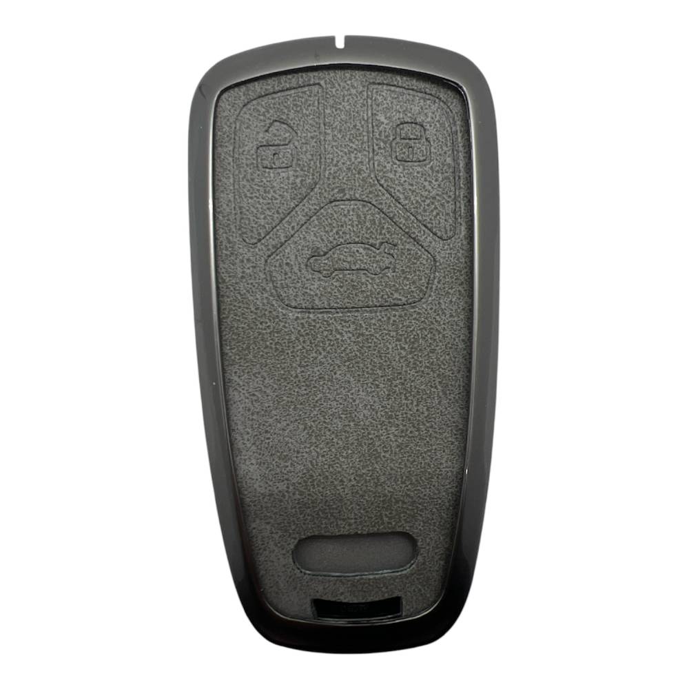 2931Vip G | Audi Smart Metal Kılıfı 3 Buton Gri