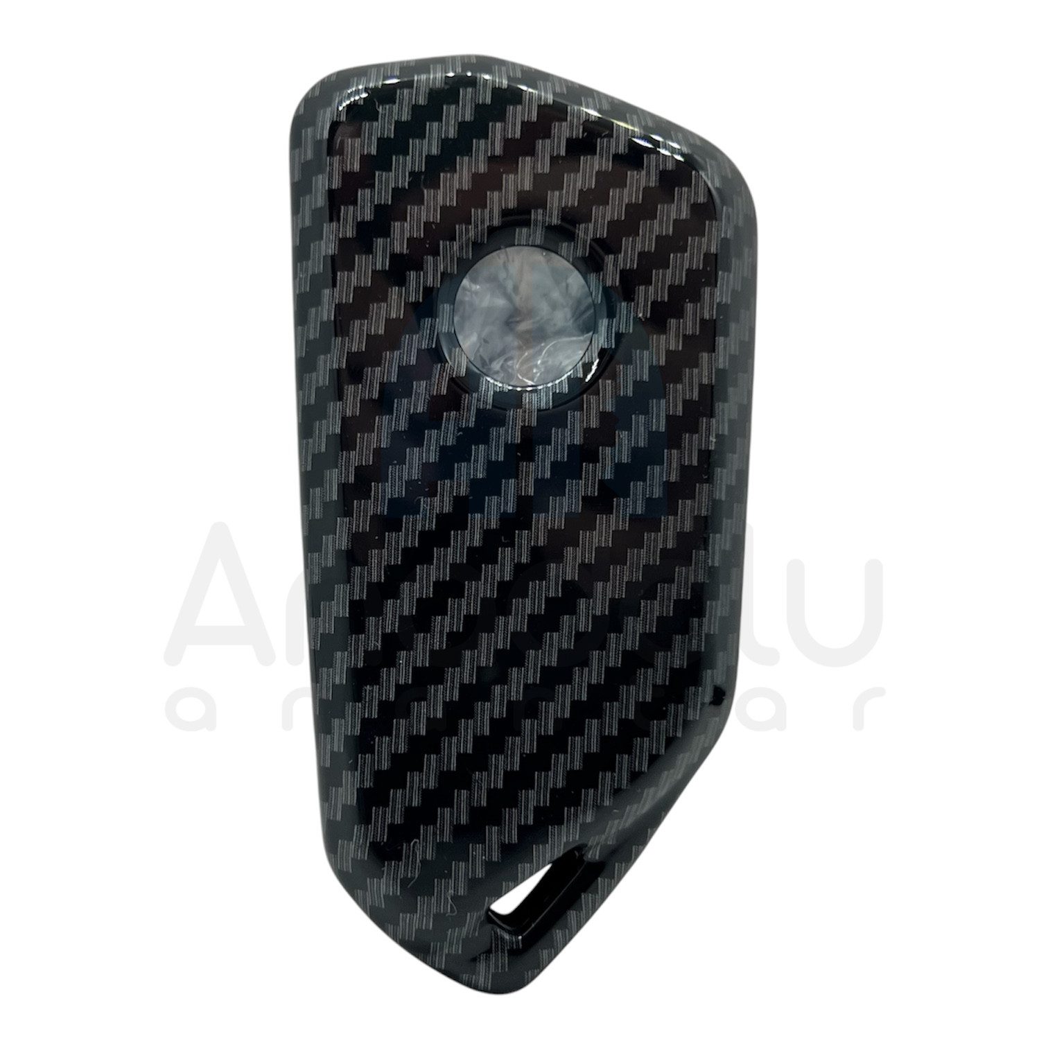 2813KARBON | Volkswagen Sustasız 3 Buton Karbon Fiber Kılıfı