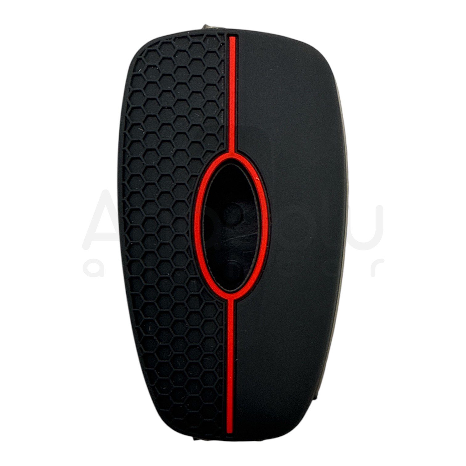 4111-PK | Ford Sustalı Petek Desenli Kılıf 3 Buton Kırmızı