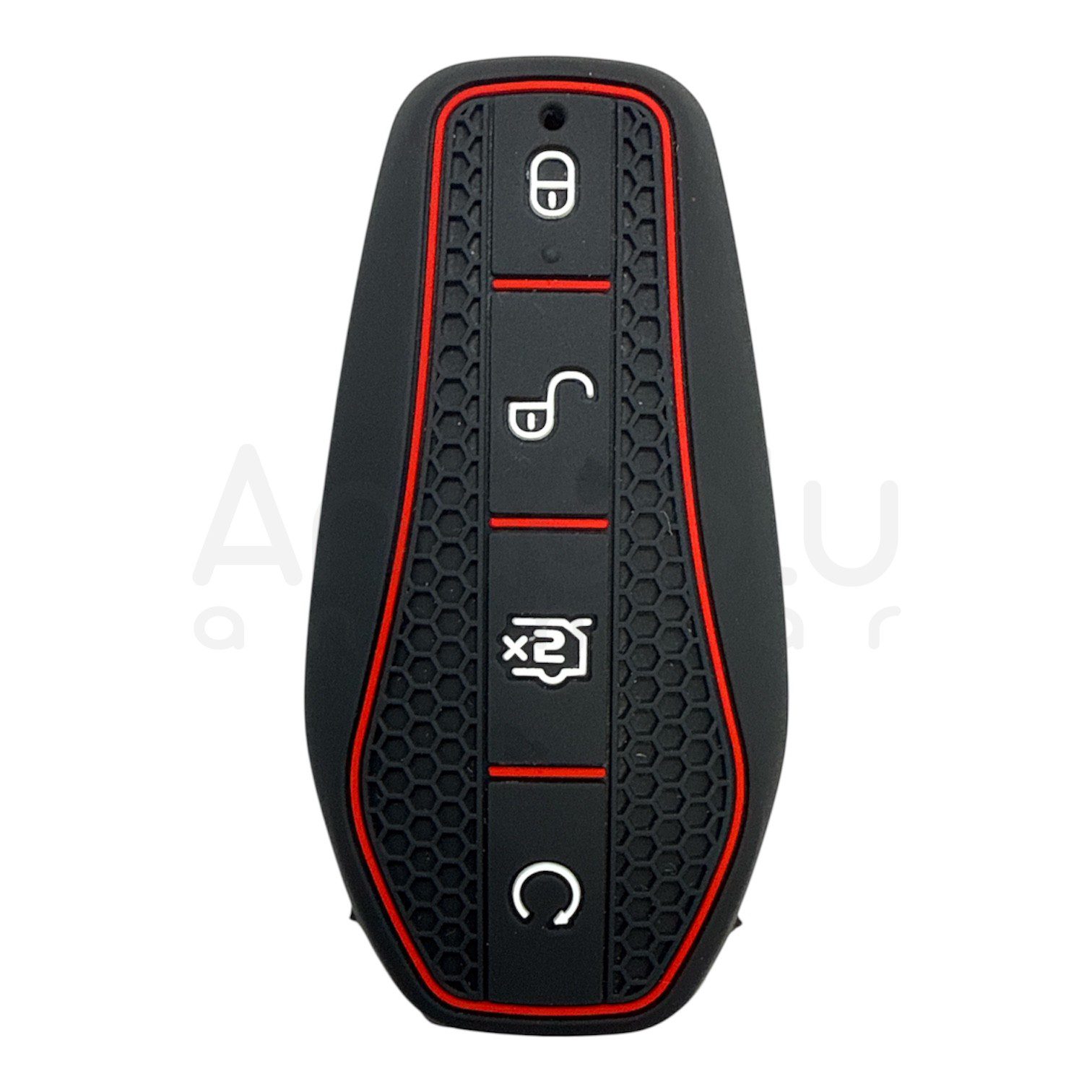 1308-PK | BYD Petek Desenli Kılıf 4 Buton Kırmızı
