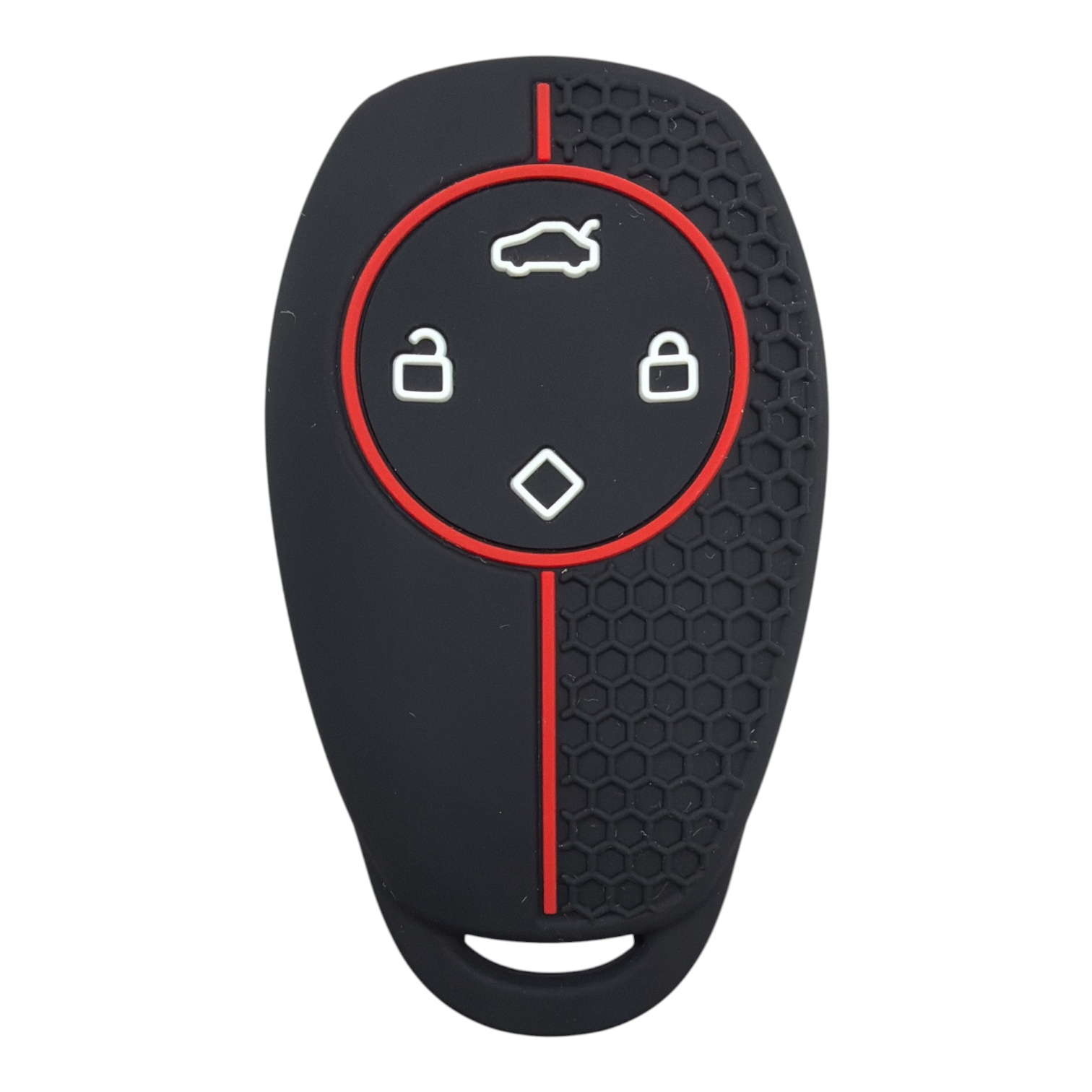 3012-PK | Leapmotor Petek Desenli Kılıf 4 Buton Kırmızı