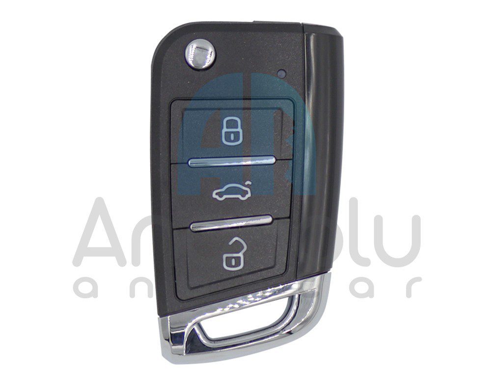 9010 | Akıllı Kumanda Sustalı 3 Buton 433MHz VW MQB tipi
