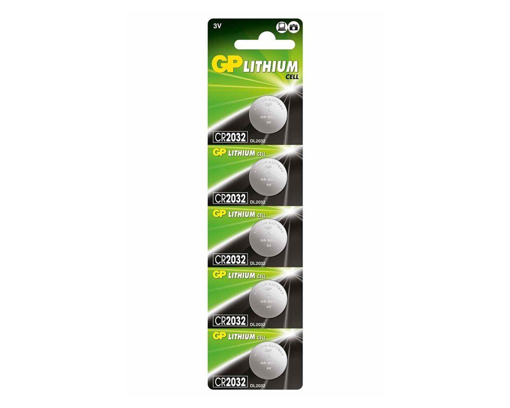 2032 | GP Pil Gp 2032 3v Lityum 5’li  Paket