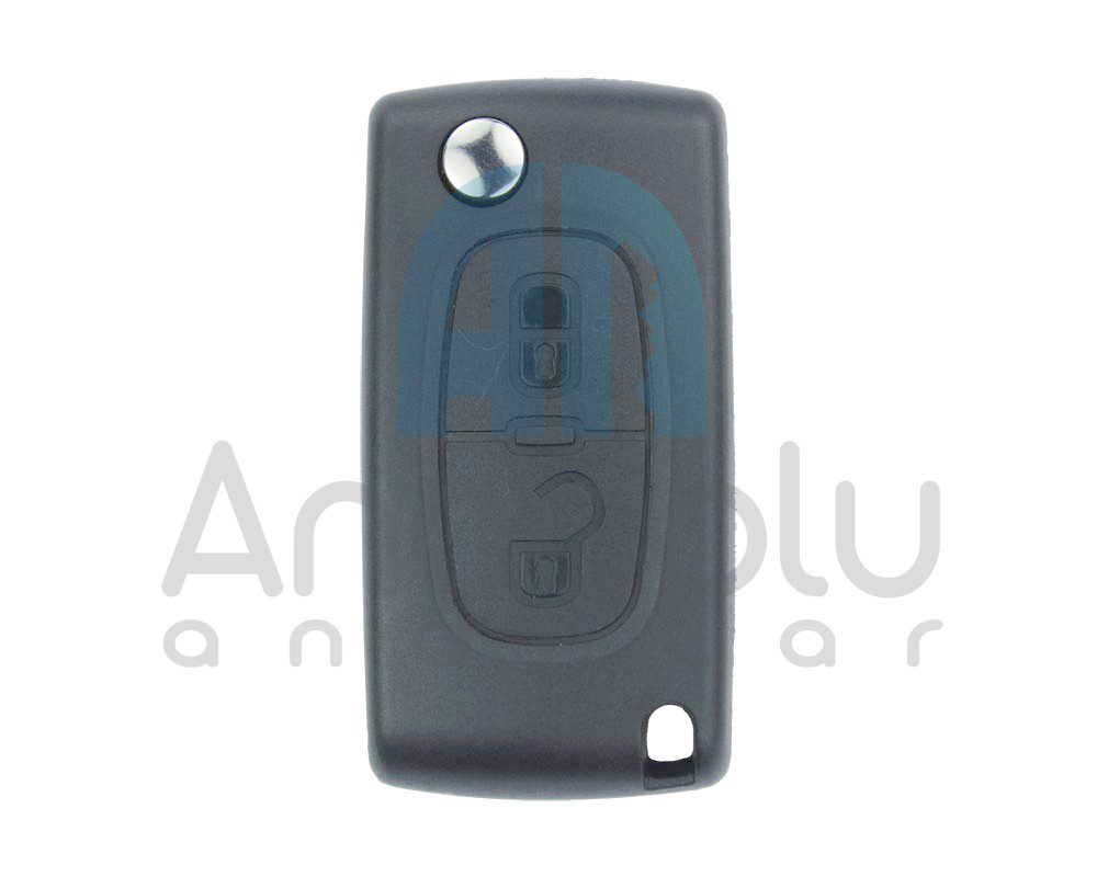 3461 | Peugeot-citroen 536 FSK 433 MHZ PCF7961 HU83 2 BUTON (2009-2017)