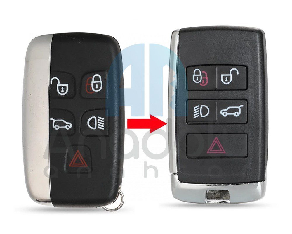 3636 | Range Rover Dönüşüm Smart Kumanda Kabı 4+1 Buton