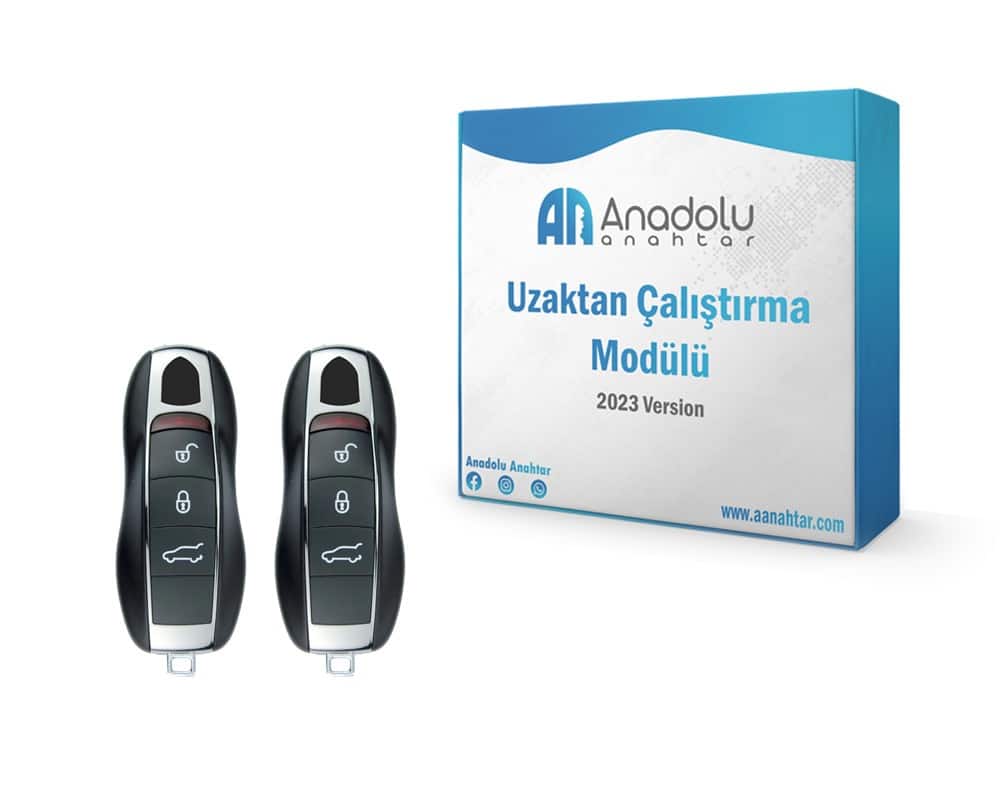29104 | Porsche Uzaktan Çalıştırma Sistemi  2012+ dummy key