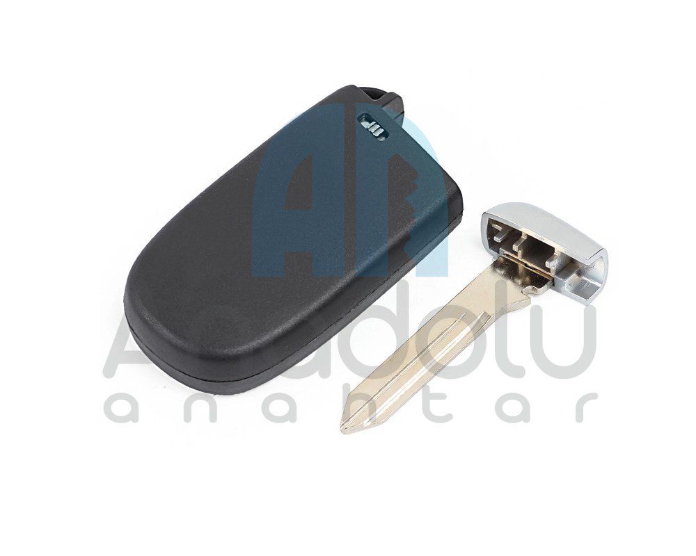 4042 | Jeep Keyless 4A Hitag AES Kumanda 3+1 Buton 433MHz 
