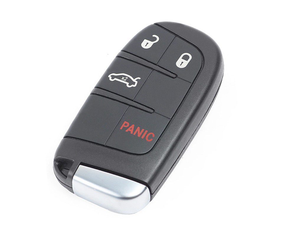 4042 | Jeep Keyless 4A Hitag AES Kumanda 3+1 Buton 433MHz 