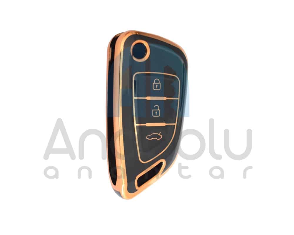 2708-B | BMW Sustalı Nano Silikon Kılıfı 3 Buton