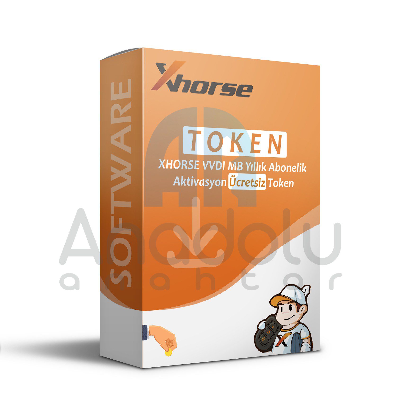 8209 | Xhorse VVDI MB Yıllık Abonelik ve Aktivasyon Ücretsiz Token