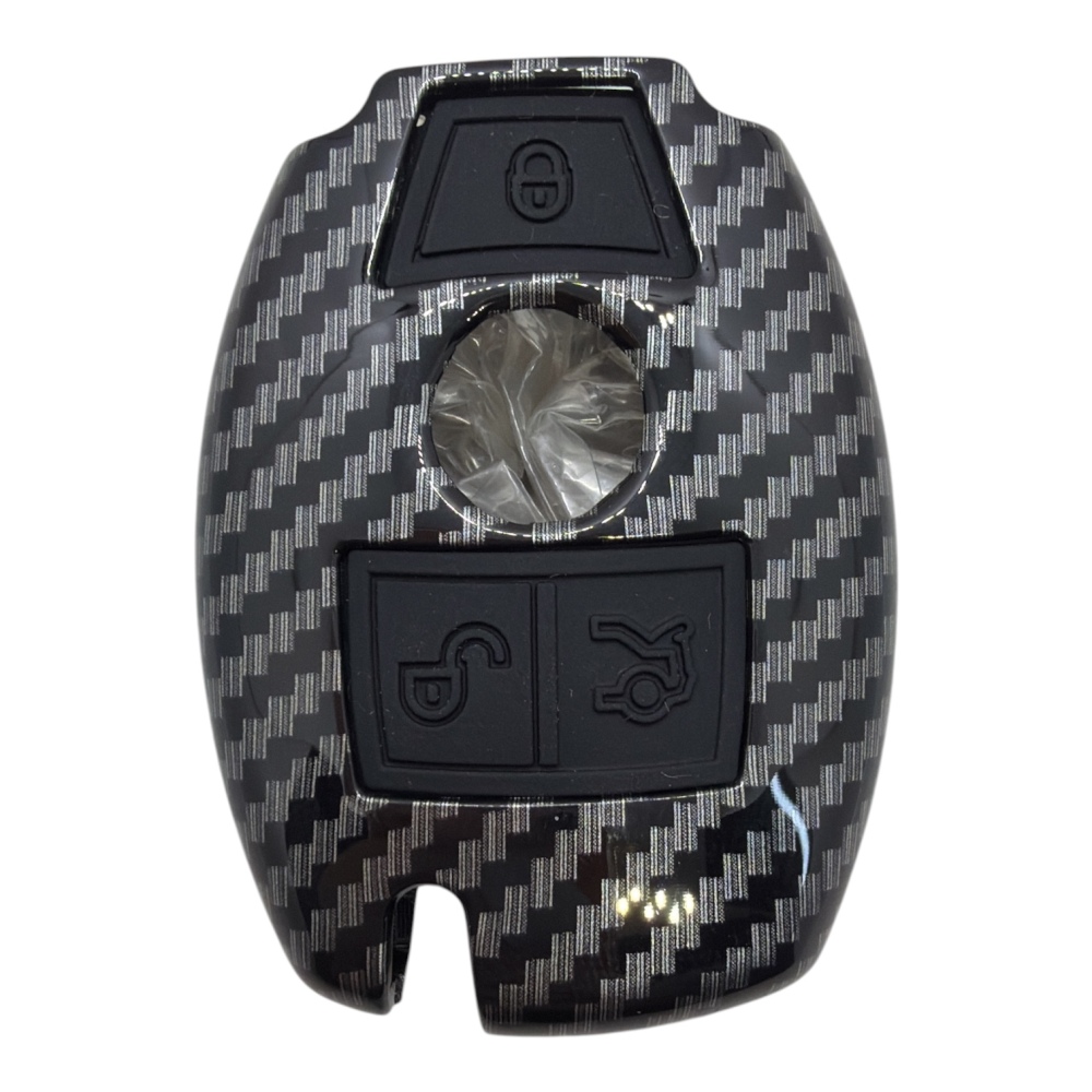  2610KARBON | Mercedes Smart 3 Buton Karbon Fiber Kılıfı