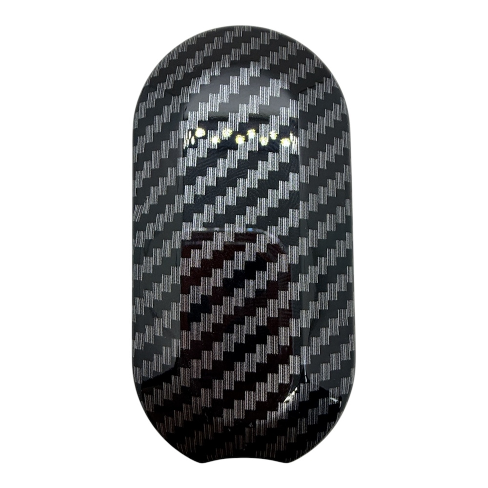  3810KARBON MAVİ | Fiat Sustalı 3 Buton Karbon Fiber Kılıfı Mavi