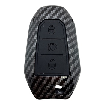  3416KARBON | Peugeot - Citroen Smart 3 Buton Karbon Fiber Kılıfı FAR