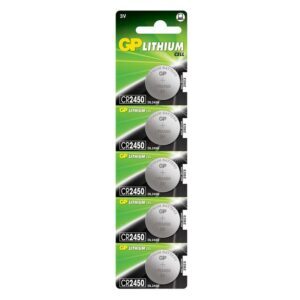 2450 | GP Pil CR 2450 3v Lityum 5’li Paket