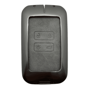 3510Vip G | Renault Kart Metal Kılıfı 4 Buton Gri
