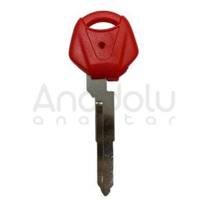 1802 | Yamaha Motosiklet Kumanda Kabı Sağ Ucu 44mm Kırmızı