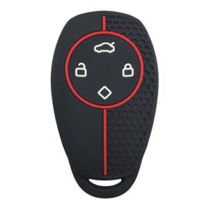 3012-PK | Leapmotor Petek Desenli Kılıf 4 Buton Kırmızı