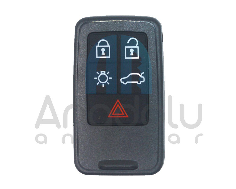 3308 | Volvo Smart Kumanda KYDZ 4+1 Buton PCF 7945/7953 chip 433Mhz 1 3308 | Volvo Smart Kumanda KYDZ 4+1 Buton PCF 7945/7953 chip 433Mhz