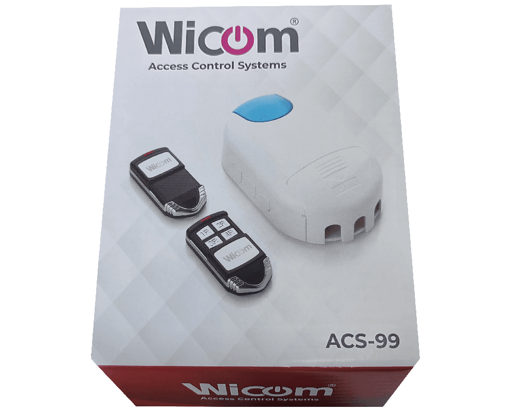 9006 | Wicom trafolu Otomatik Kepenk Alıcısı +2 Adet Kumanda PW2 2 AA9006