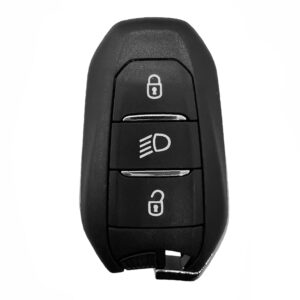 Peugeot 3008 2016-2023 -- 5008 2017-2024 -- 508 2018+ Far Açma butonu original kumanda Fiat 433MHz 3 Buton Smart Kumanda ÇİP4A NCF29AxM
