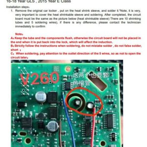 Mercedes Benz start-stop remote start system "without soldering type" uzaktan without | Mercedes Benz start-stop remote start system "without soldering type"