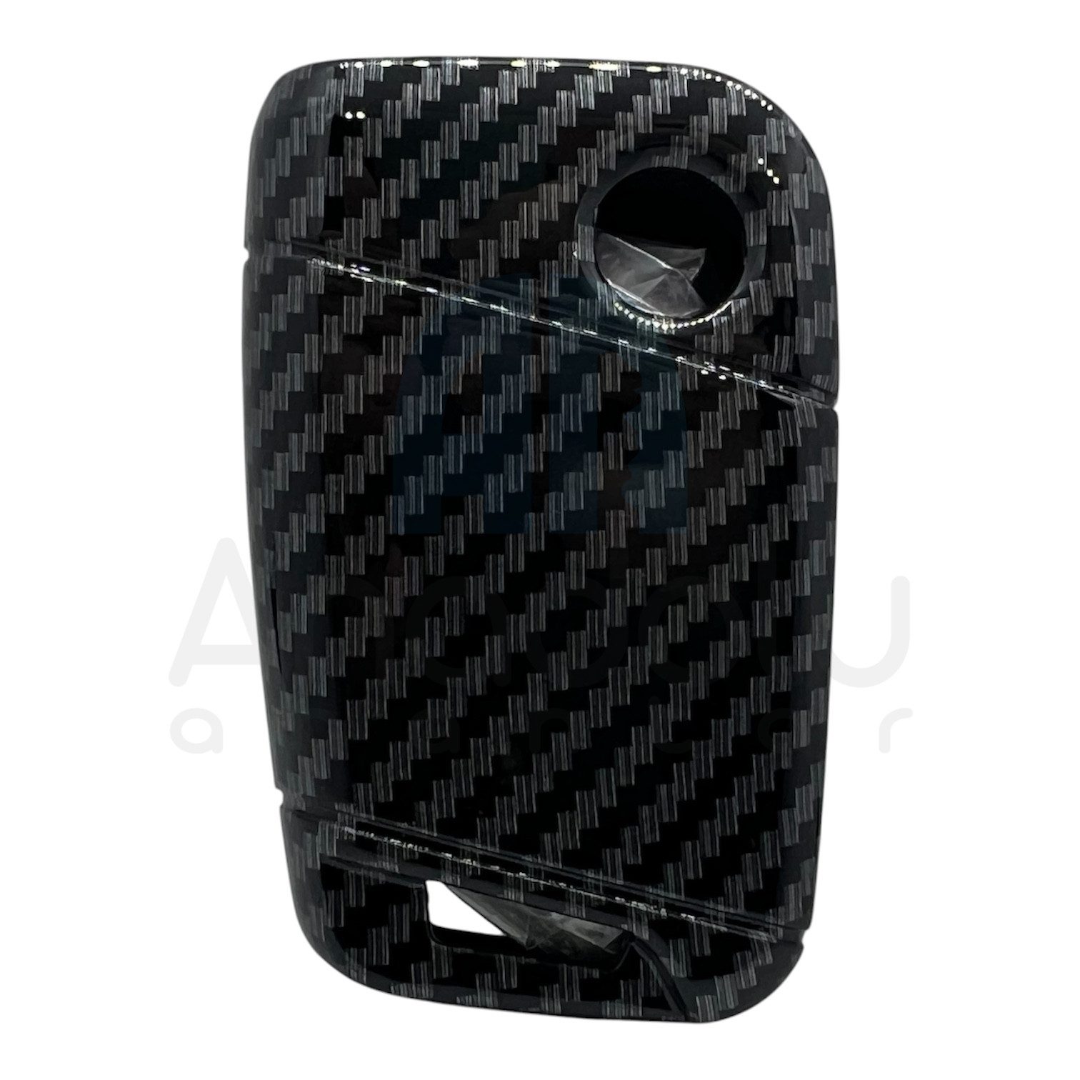 2812KARBON | Volkswagen Smart 3 Buton Karbon Fiber Kılıfı 2 2812KARBON | Volkswagen Smart 3 Buton Karbon Fiber Kılıfı - Görsel 2