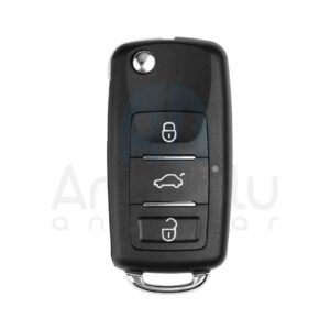 Xhorse VW B5 Çevirici 3 Buton Smart Kumanda XT27B Süper Çipli XEB510EN