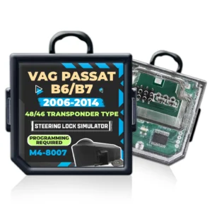 Volkswagen VW B6 / B7 Passat 48 / 46 Transponder için Direksiyon Kilidi Emülatörü