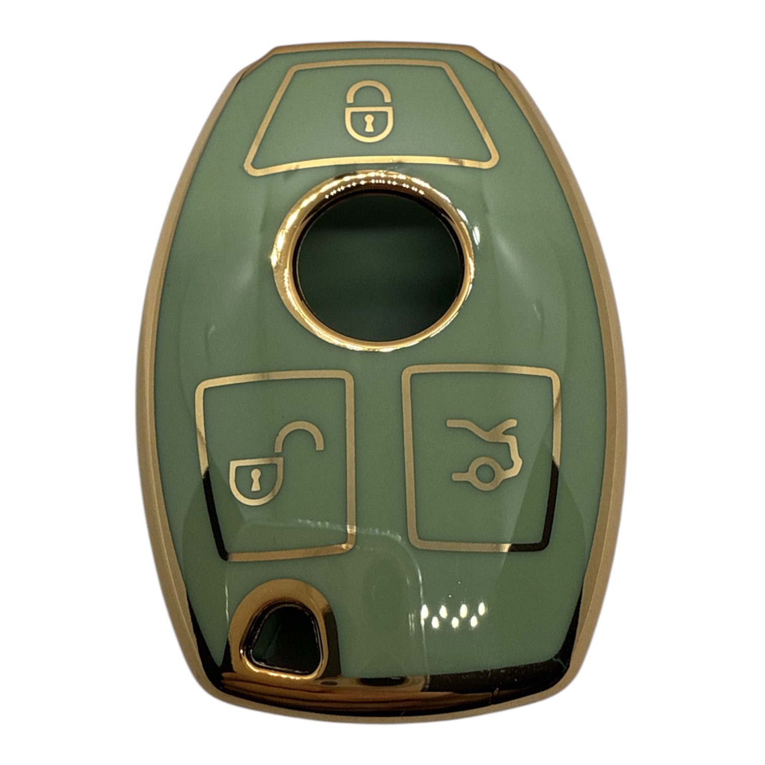 2610-Y | Mercedes Nano Silikon Kılıfı 3 Buton Yeşil 1 2610-Y | Mercedes Nano Silikon Kılıfı 3 Buton Yeşil