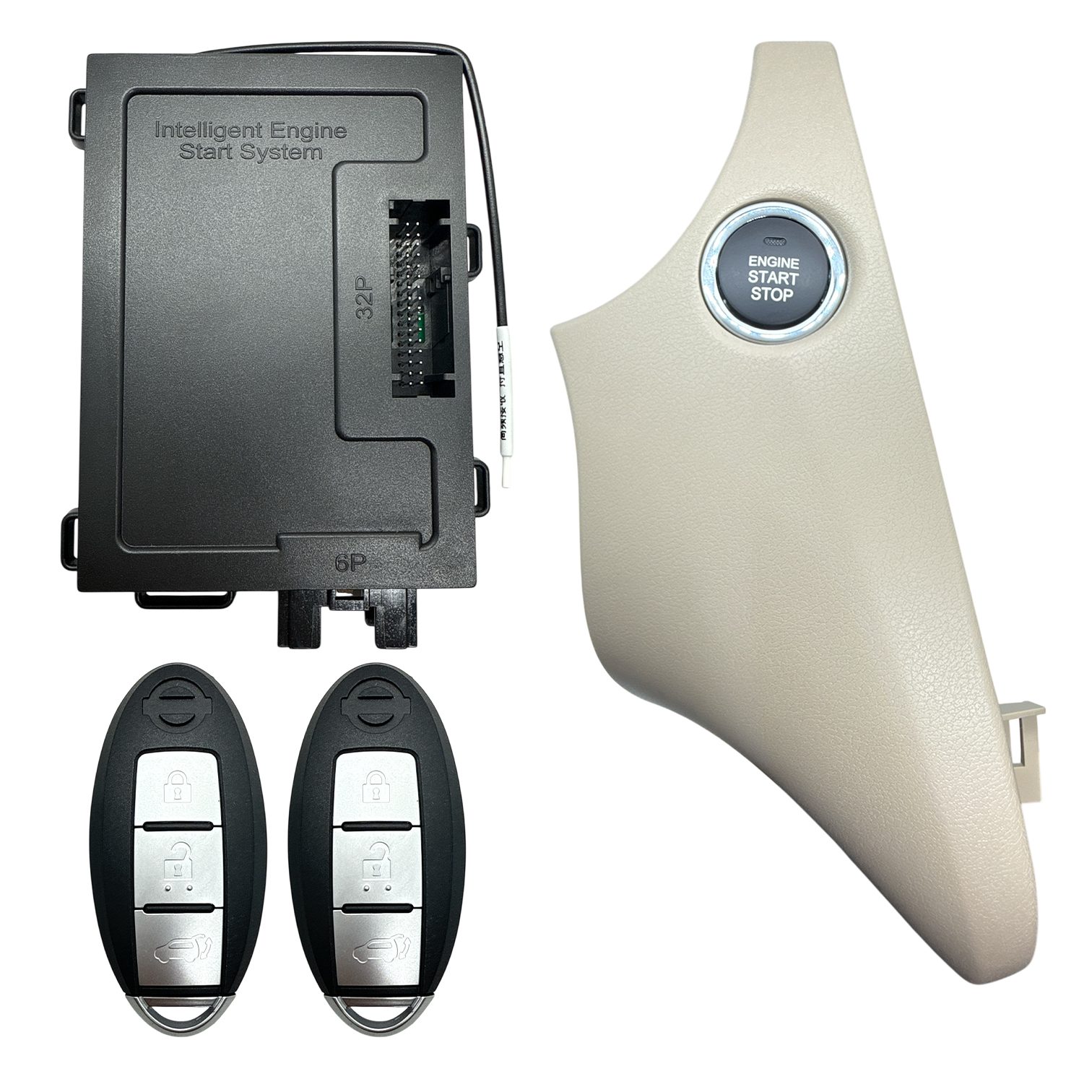 12101 | Nissan X-Trail Qashqai 2014-2018 Uzaktan Çalıştırma Sistemi Paneli 1 Nissan X-Trail Qashqai 2014-2018 Uzaktan Çalıştırma