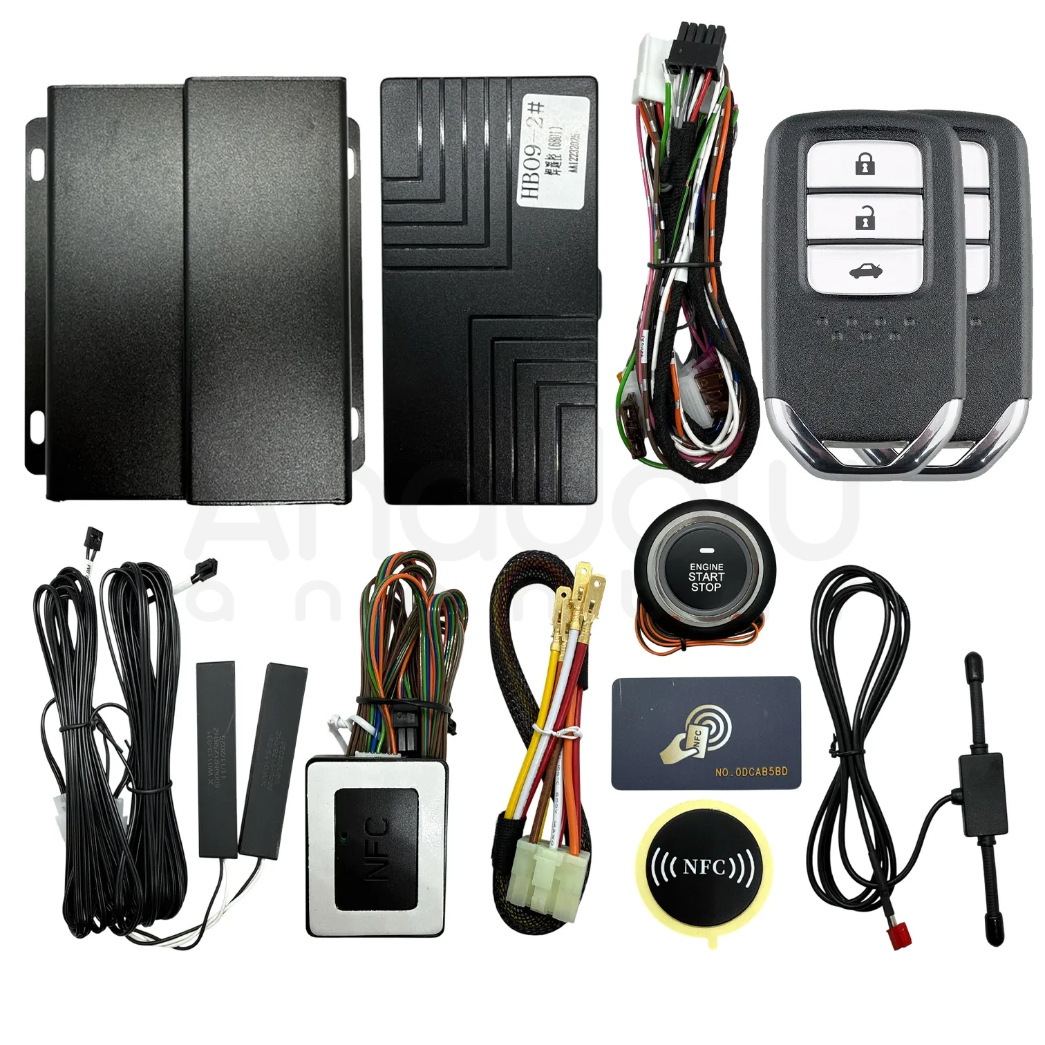 17101 | Honda Tipi Universal Uzaktan Çalıştırma Sistemi 1 17101 | Honda Tipi Universal Uzaktan Çalıştırma Sistemi