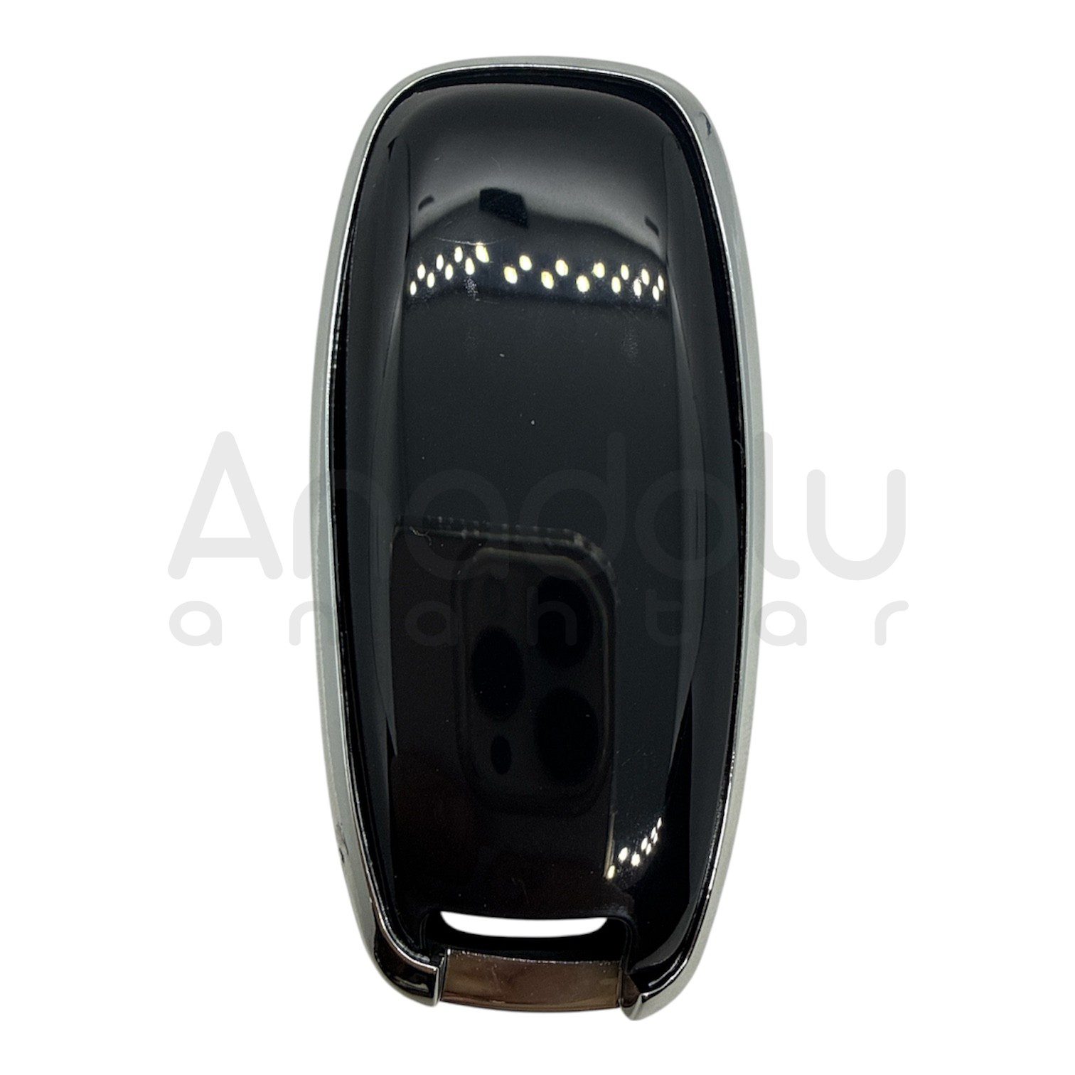 1212-BS | Nissan Smart Nano Silikon Kılıfı 3 Buton Siyah-Gümüş 2 1212-BS | Nissan Smart Nano Silikon Kılıfı 3 Buton Siyah-Gümüş - Görsel 2