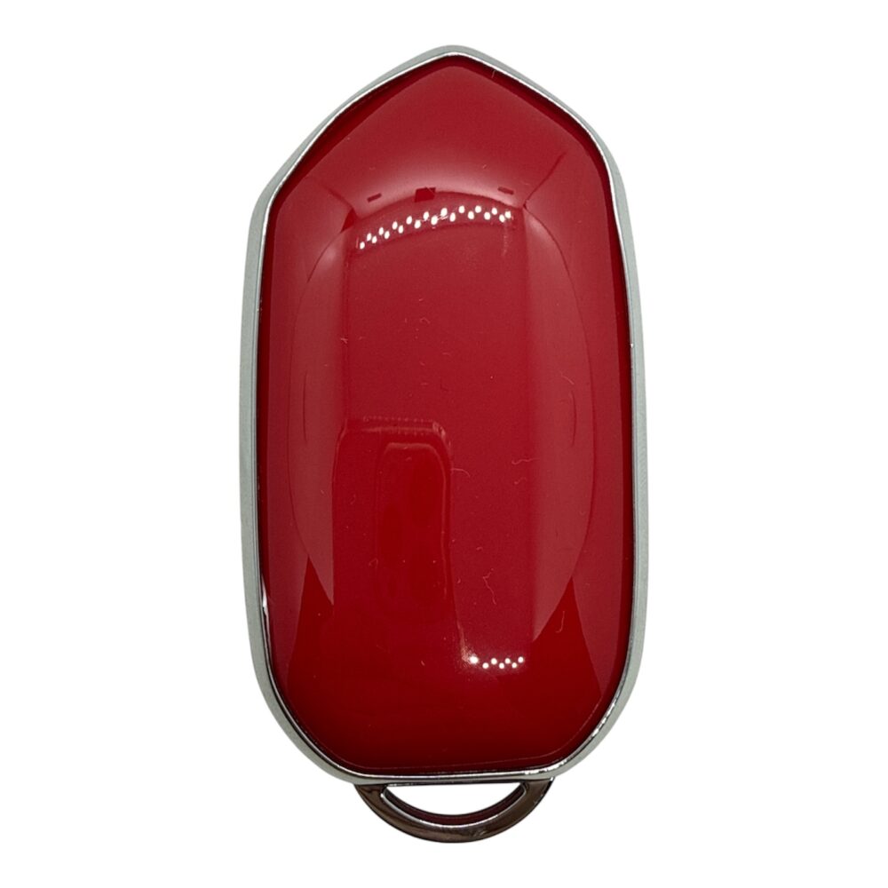 5010-KS | Togg Smart Kumanda Nano Silikon Kılıfı Kırmızı-Gümüş - Görsel 2