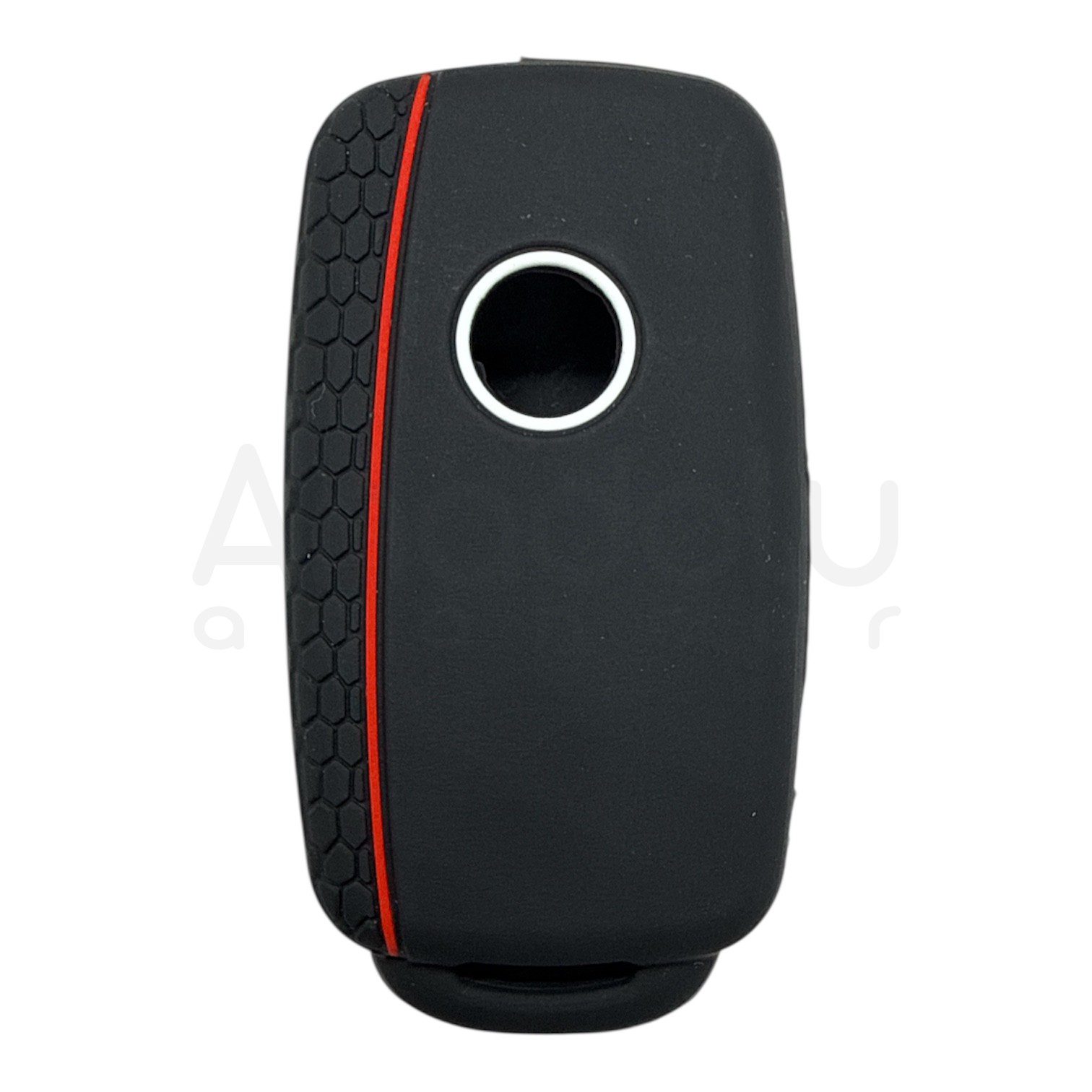 2811-PK | Volkswagen UDS Petek Desenli Kılıf 3 Buton Kırmızı 2 2811-PK | Volkswagen UDS Petek Desenli Kılıf 3 Buton Kırmızı - Görsel 2