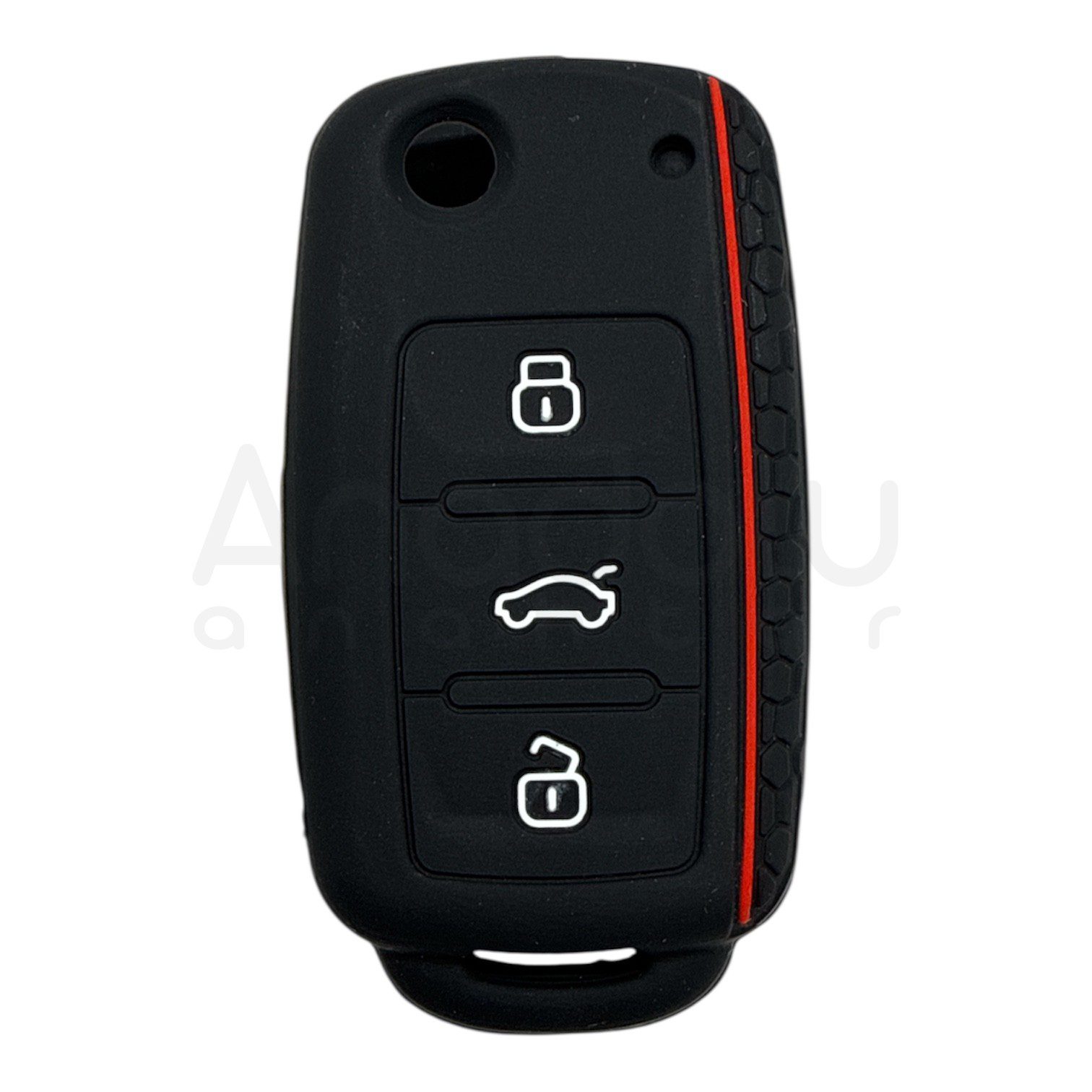 2811-PK | Volkswagen UDS Petek Desenli Kılıf 3 Buton Kırmızı 1 2811-PK | Volkswagen UDS Petek Desenli Kılıf 3 Buton Kırmızı