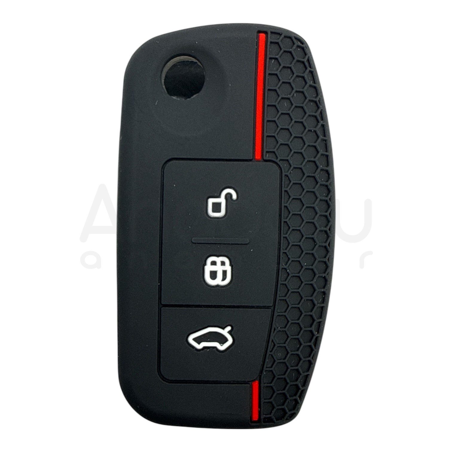 4110-PK | Ford Sustalı Petek Desenli Kılıf 3 Buton Kırmızı 1 4110-PK | Ford Sustalı Petek Desenli Kılıf 3 Buton Kırmızı