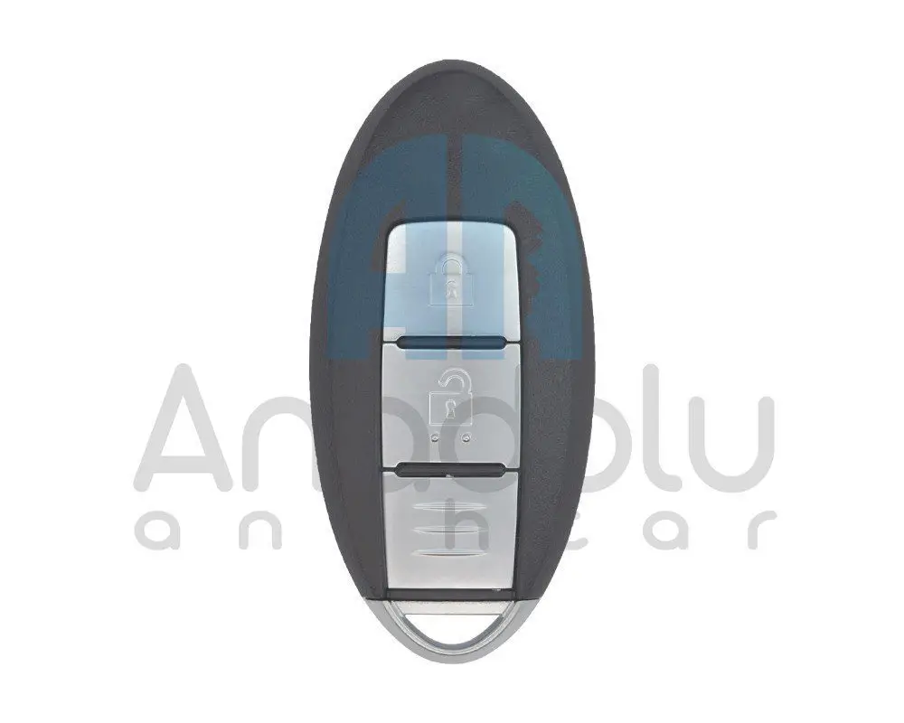 1296 | Nissan Xtrial Qashqai 2014 2018 Smart Kumanda 2 Buton 433MHz PCF7953M HITAG AES Transponder