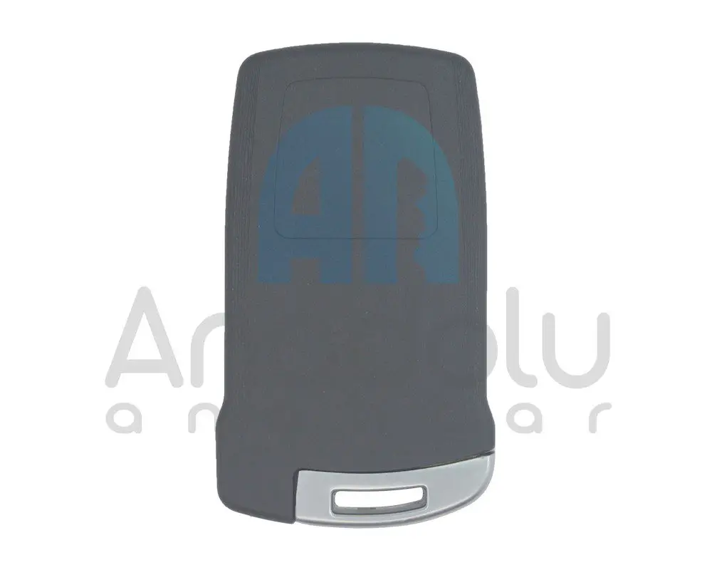 2743 | BMW CAS1 4 Buton Smart Kumanda kabı Gümüş - Görsel 2