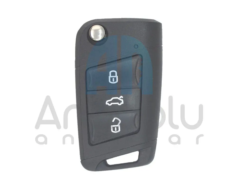 2836 | Volkswagen MQB Sustalı Kumanda Kabı 2015 3 Buton HU66