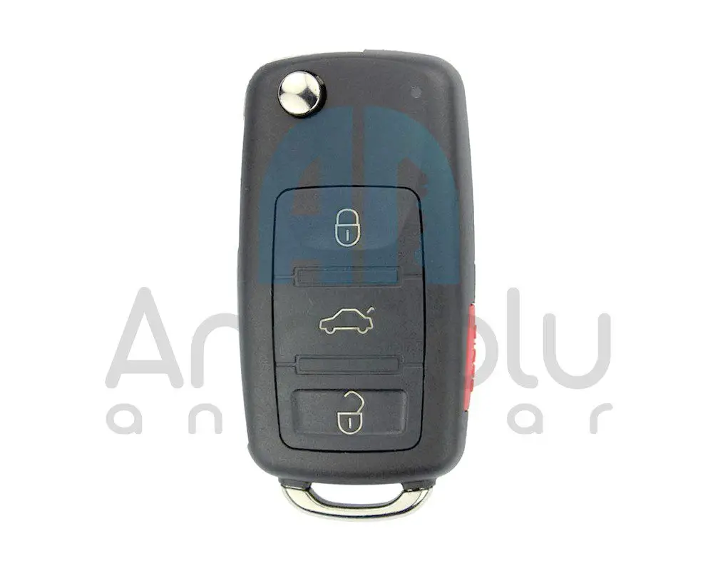 2848 | VW UDS Sustalı Kumanda Kabı 4 Buton