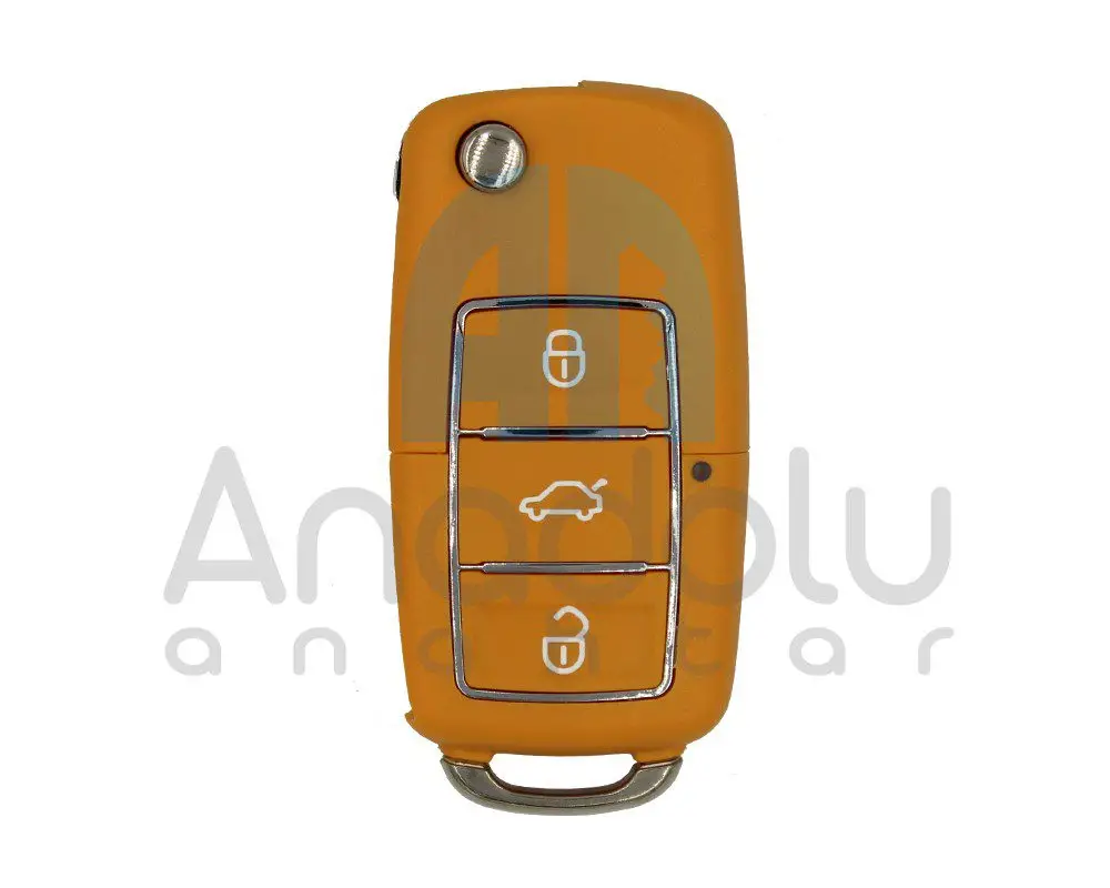 9004 | Akıllı Kumanda VW Tipi Sustalı 315MHz Sarı