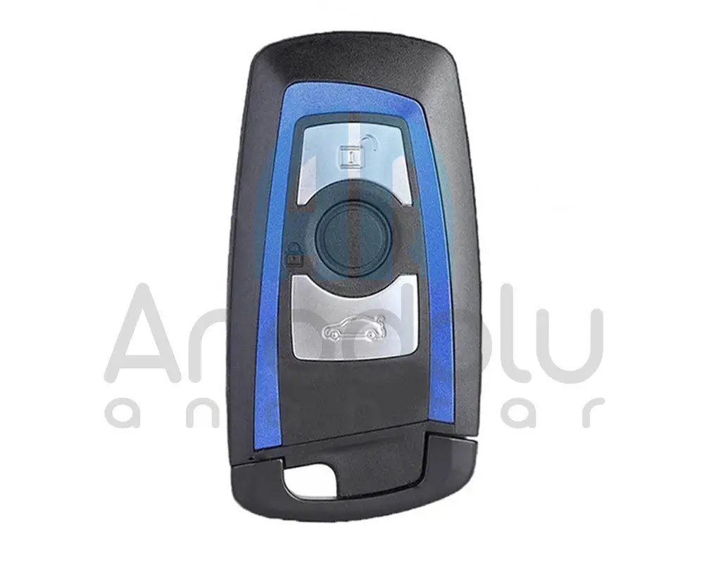 BMW Cas 4 Kumanda Kapı 3 Buton Mavi