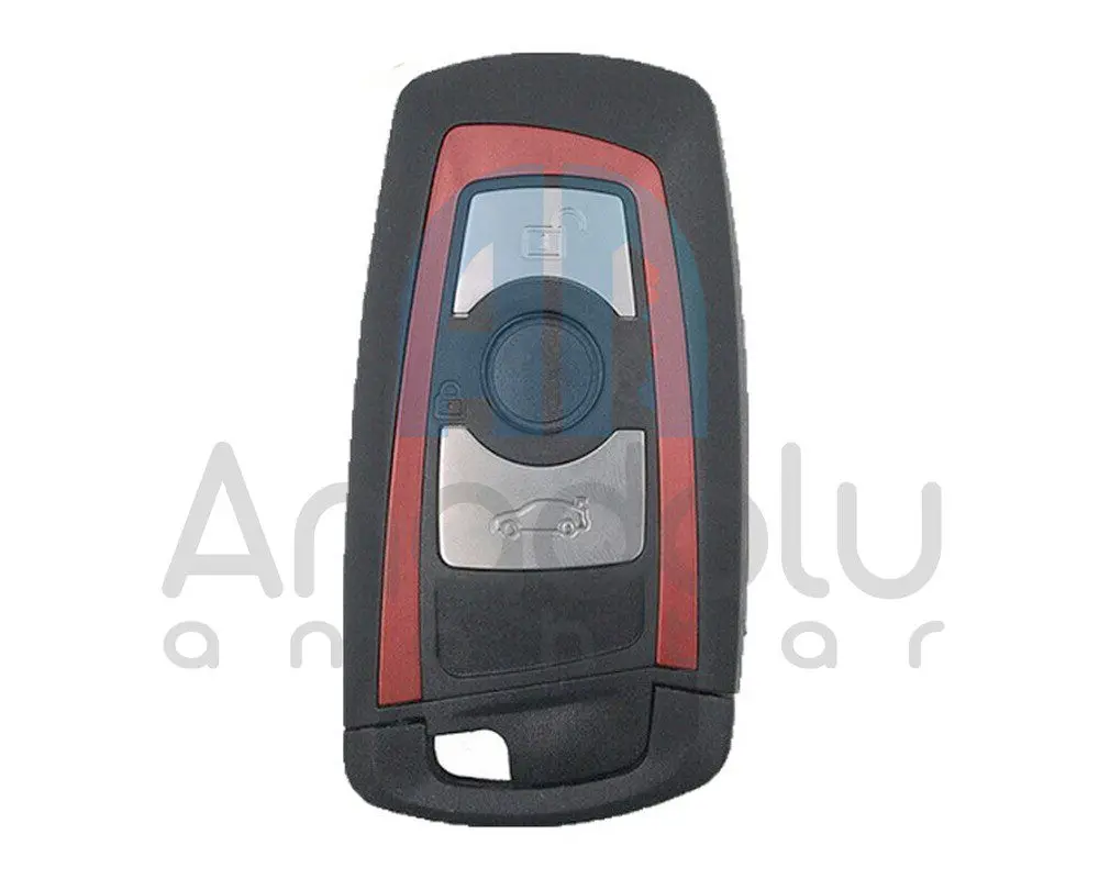 2712 | BMW ِCas 4 Kumanda Kapı 3 Buton Kırmızı