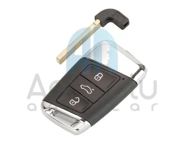 2825 | VW Magotan Passat Smart Key Kap 3 Buton - Görsel 3