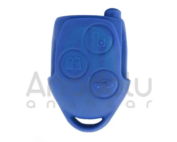 Ford Transit Mavi Kumanda 3 Buton 433MHz Yan Sanayi (Pil Bitirmeyen - Siyah Board) Stabil ve Yüksek Kaliteli Ürün