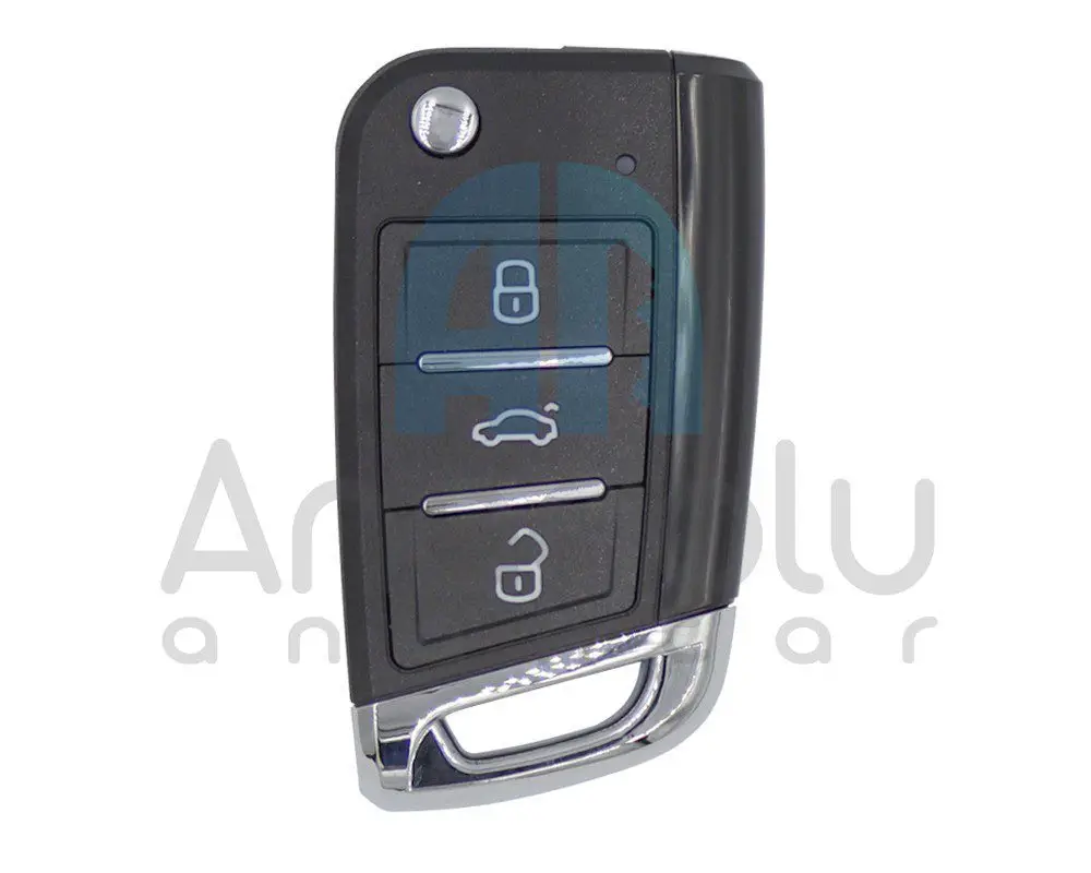 Kafa kafaya kodlanabilir akıllı VW kumanda 315MHz, aracınızla mükemmel uyum sağlayacak şekilde tasarlanmıştır. Güvenlik ve kullanım kolaylığını ön planda tutarak üretilen bu kumanda, yalnızca aracınızla çalışacak şekilde kafa kafaya kodlanabilir. Bu özellik, başkalarının aracınıza erişmesini engelleyerek güvenliğinizi artırır. Yüksek Kaliteli Malzemeler ve Dayanıklılık Bu akıllı kumanda, yüksek kaliteli malzemelerden üretilmiştir, böylece uzun ömürlü ve dayanıklıdır. Zorlu koşullara karşı dirençli olan kumanda, hem iç hem de dış mekanlarda güvenli bir şekilde kullanılabilir. Üstün dayanıklılığı sayesinde, kumandanızın performansı her zaman sabit kalır. 315MHz Frekans ve Güçlü Sinyal Kumanda, 315MHz frekans ile güçlü ve stabil bir sinyal sağlar. Bu sayede aracınızla sorunsuz bir şekilde iletişim kurar ve hızlı tepki verir. Kumandanın güçlü sinyali, uzak mesafelerden bile rahatça kullanılmasını mümkün kılar. Kullanım Kolaylığı ve Kompakt Tasarım Kompakt ve şık tasarımı sayesinde, bu akıllı kumanda cebinizde veya çantanızda kolayca taşıyabilirsiniz. 3 butonlu yapısı, aracınızın kapılarını açma, kapama ve alarm kontrolünü basit ve hızlı bir şekilde gerçekleştirmenize olanak tanır. Sonuç olarak, kafa kafaya kodlanabilir akıllı VW kumanda 315MHz, yüksek kalite malzemeler ve güvenli kodlama teknolojisiyle donatılmıştır. Aracınız için uzun ömürlü ve güvenli bir kumanda arıyorsanız, bu model tam size göre!