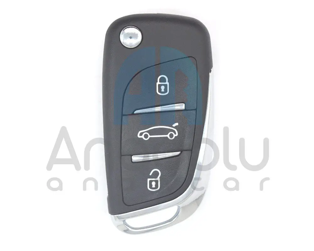 5755 | Xhorse VVDI XEDS01EN Kumanda süper çipli 3 Buton