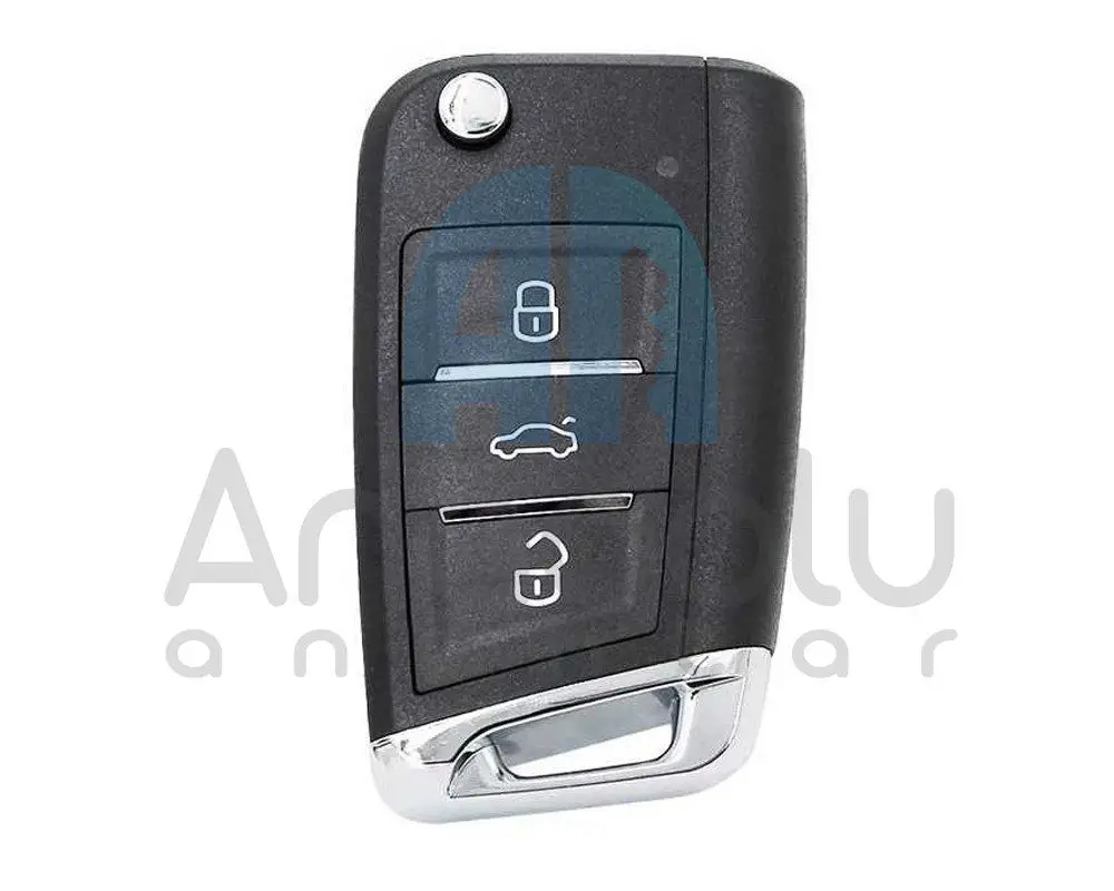 8695 | Xhorse Sustalı XEMQB1EN Kumanda süper çipli 3 Buton MQB tipi 1 8695 | Xhorse Sustalı XEMQB1EN Kumanda süper çipli 3 Buton MQB tipi