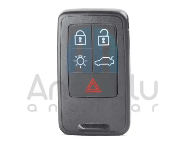 3309 | Volvo Smart Kumanda 4+1 Buton Pcf 7945/7953 Chip 900Mhz